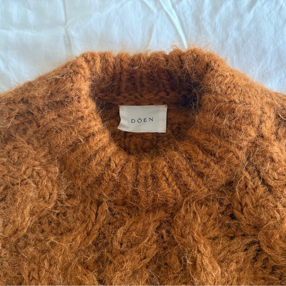 Doen Anika Sweater S in Bright Pumpkin - Picture 7 of 8